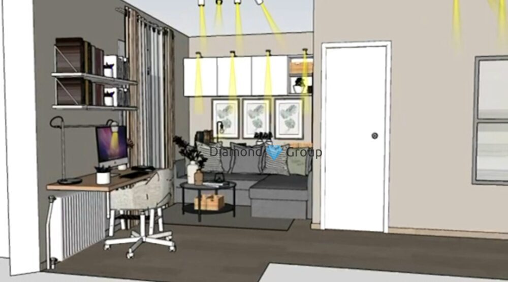 (for sale) Residential Studio || Thessaloniki Center / Analipsi - Mpotsari - Nea Paralia - 40.0sq.m, 1 B/R,100.000€