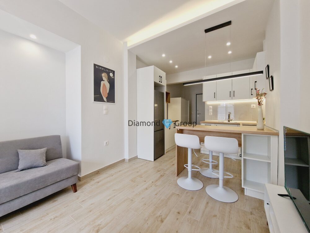 (for rent) Residential Studio || Thessaloniki Center / Vardaris - Lahanokipi - 37.0sq.m, 1 B/R,430€