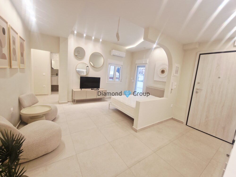 (zu vermieten) Wohnen Wohnung || Thessaloniki Center / Xirokrini - Panagia Faneromeni - 38.0qm, 1 SZ,480€