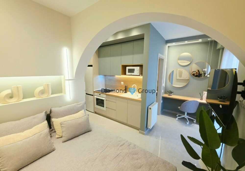 (for sale) Residential Apartment || Thessaloniki Center / Analipsi - Mpotsari - Nea Paralia - 25.0sq.m, 1 B/R,102.000€
