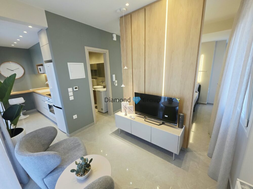 (for sale) Residential Apartment || Thessaloniki Center / Analipsi - Mpotsari - Nea Paralia - 37.0sq.m, 1 B/R,122.000€