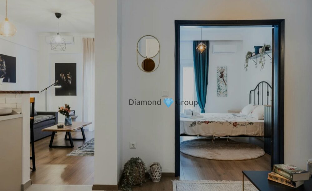 (for rent) Residential Apartment || Thessaloniki Center / Center of Thessaloniki - 55.0sq.m, 2 B/R,860€